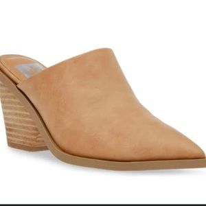 Dolce Vita Davina Camel Heeled Mule Sz-7.5